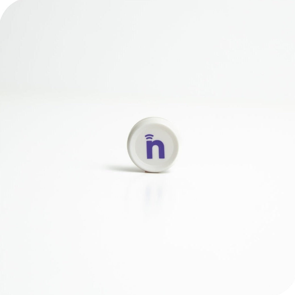 The Smart Sensor allows our Smart Bottles to connect wirelessly with the nfant® Tracker App. Our Smart Bottles must be used with the sensor to record your baby's biofeedback data during feedings.