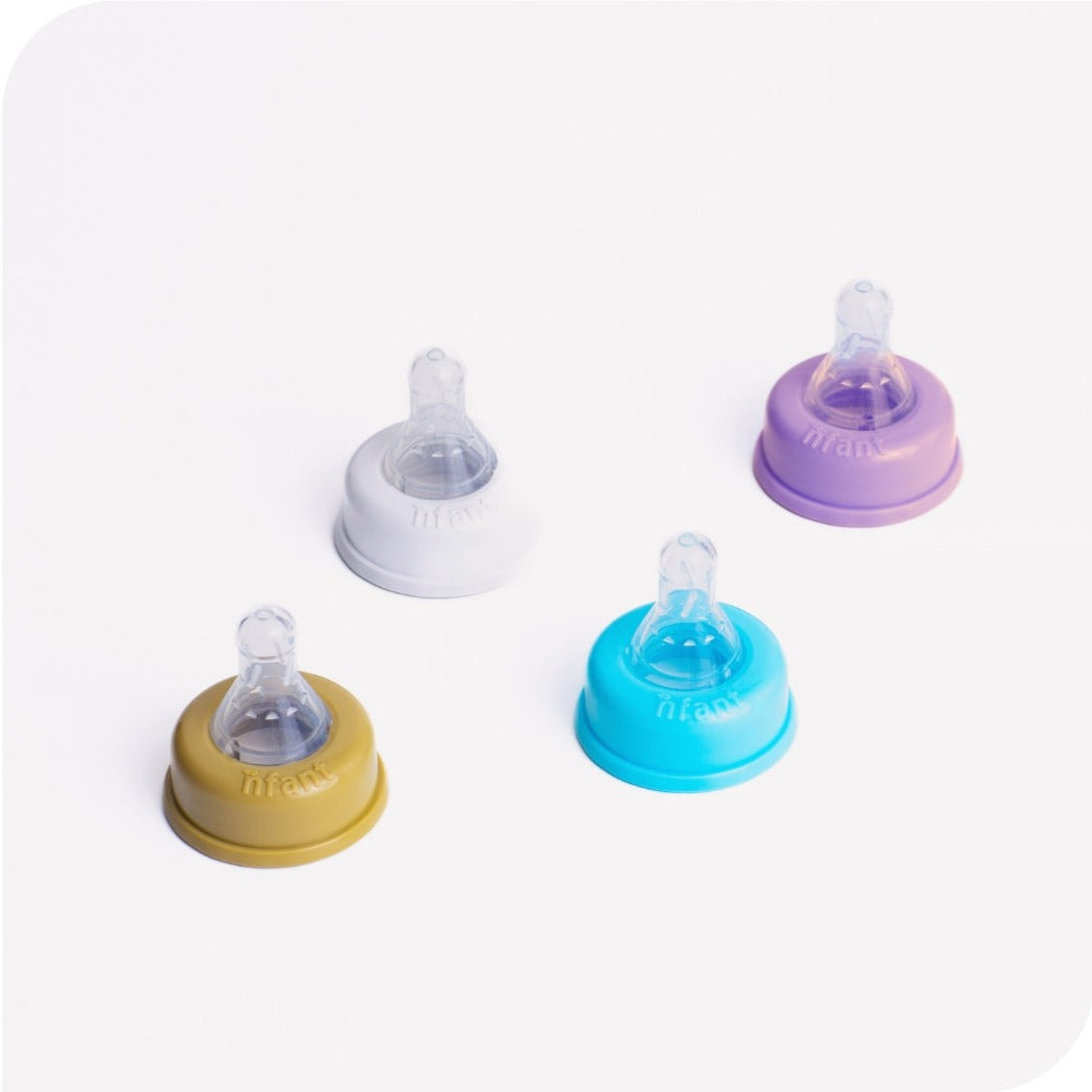 Baby Bottle Nipples, Fast Flow for Infants 6-12 Months, Compatible